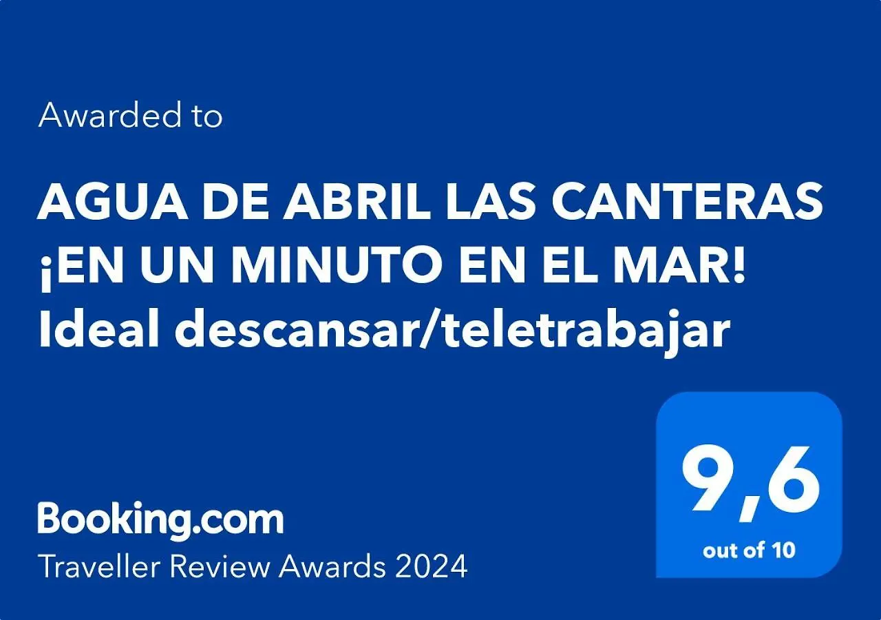 Agua De Abril Las Canteras ¡En Un Minuto En El Mar! Ideal Descansar/Teletrabajar Διαμέρισμα Λας Πάλμας ντε Γκραν Κανάρια